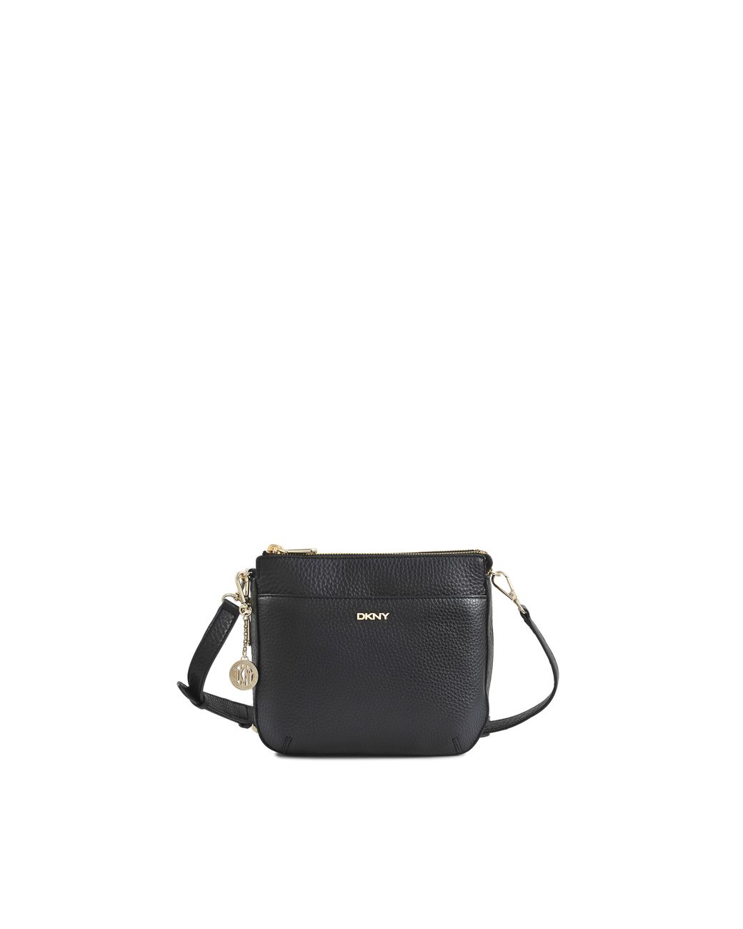 DKNY Double Zip Crossbody Tribeca Flap Bag in Black Lyst UK
