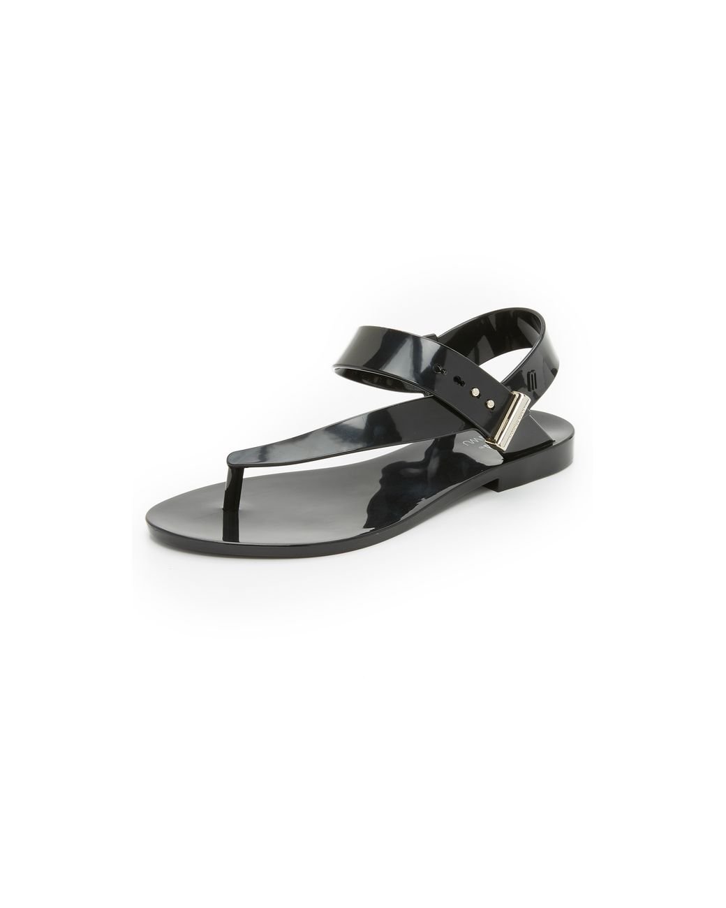 Melissa Charlotte + Jason Wu Sandals in Black | Lyst