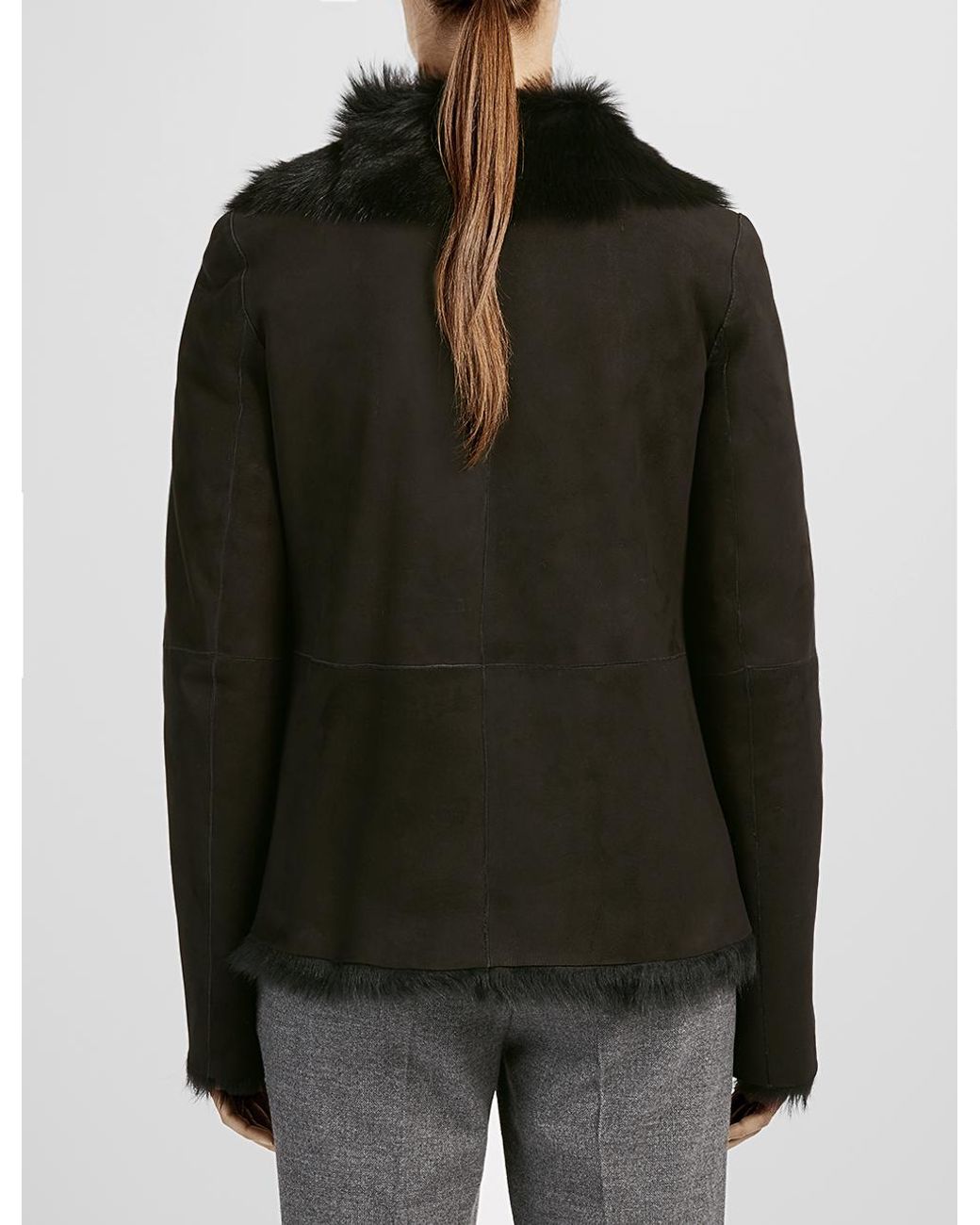 Joseph anais shearling coat hotsell