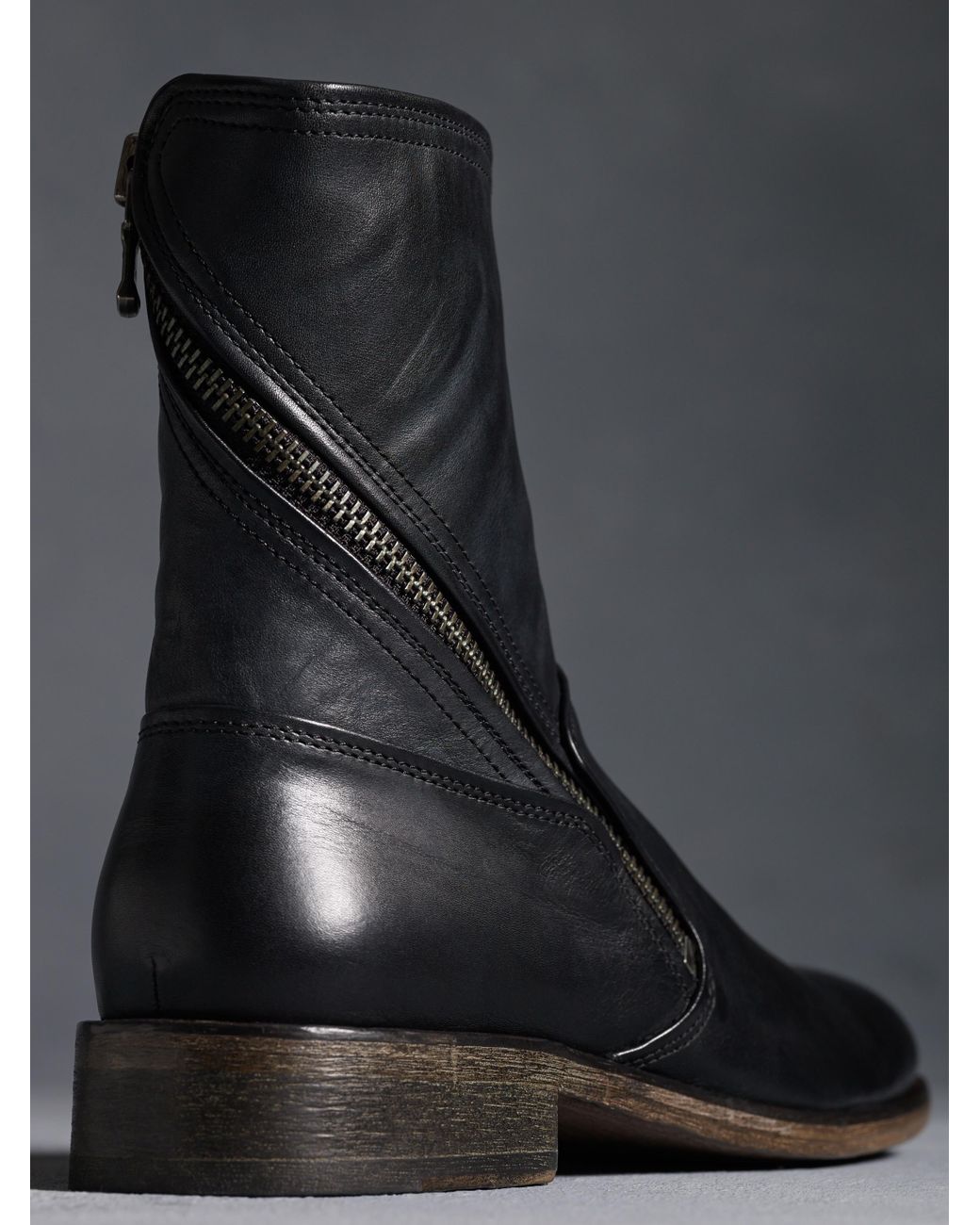 John varvatos zip boots store