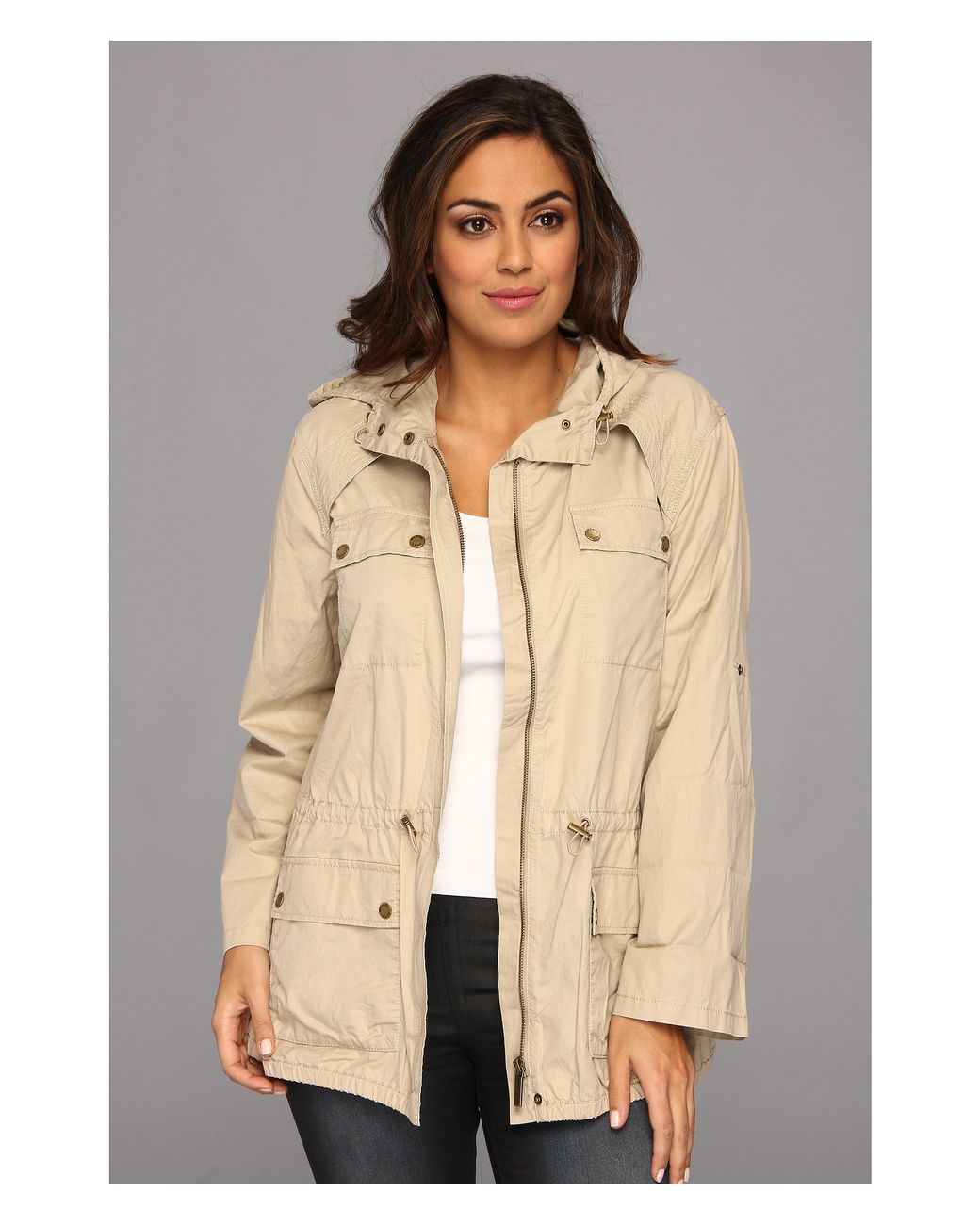 Michael kors anorak coat sales