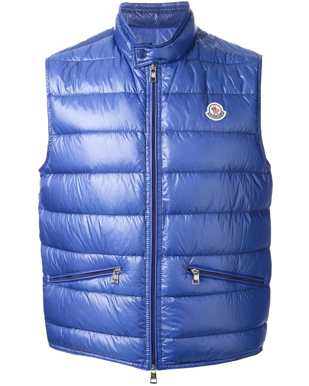 Moncler Gui Gilet in Blue for Men | Lyst UK