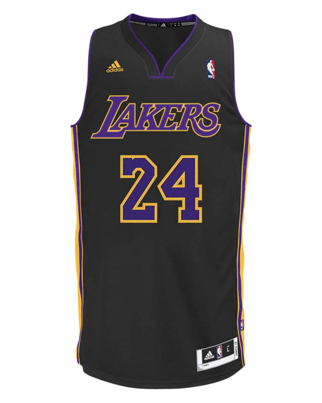 Men's Los Angeles Lakers Kobe Bryant adidas Purple Player Swingman Jersey