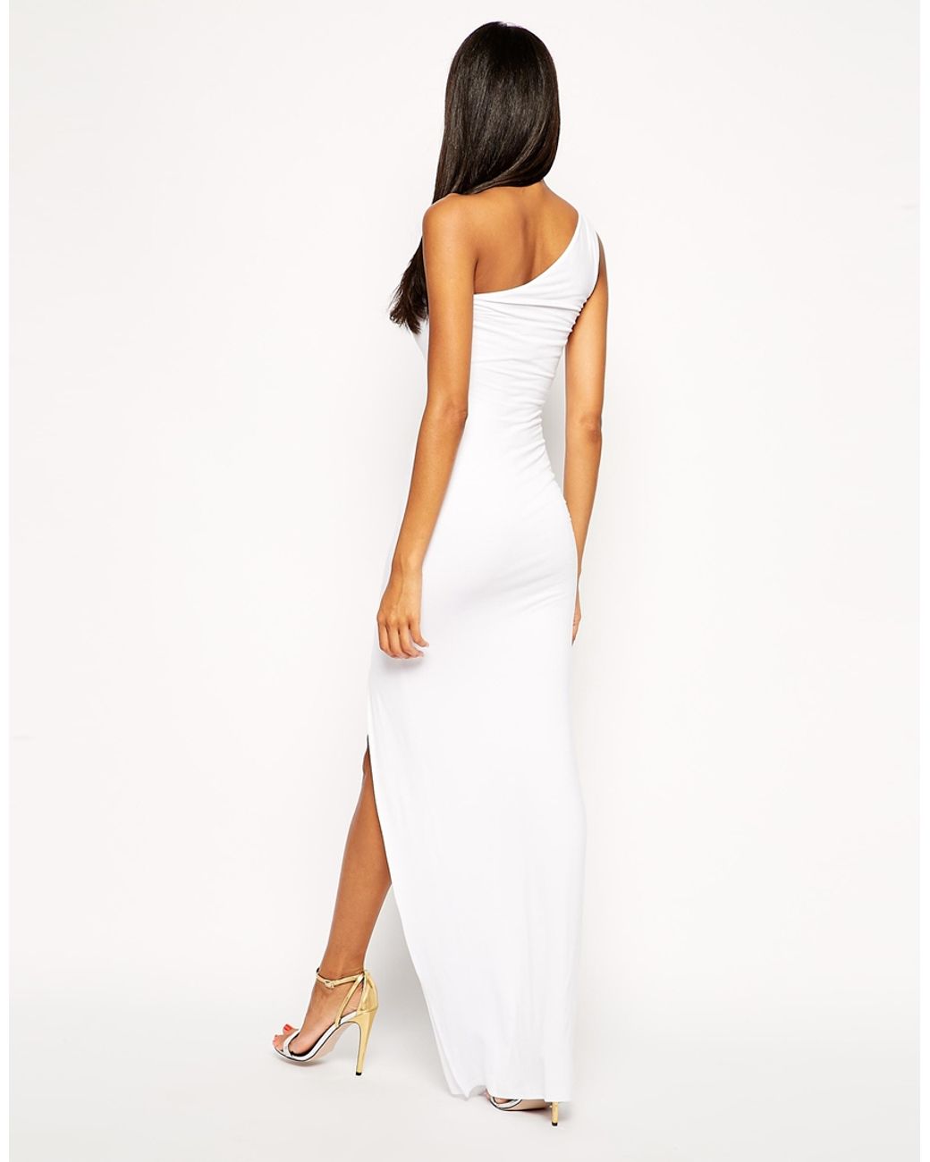 bobi maxi dress DROP WAIST DRESS White / S
