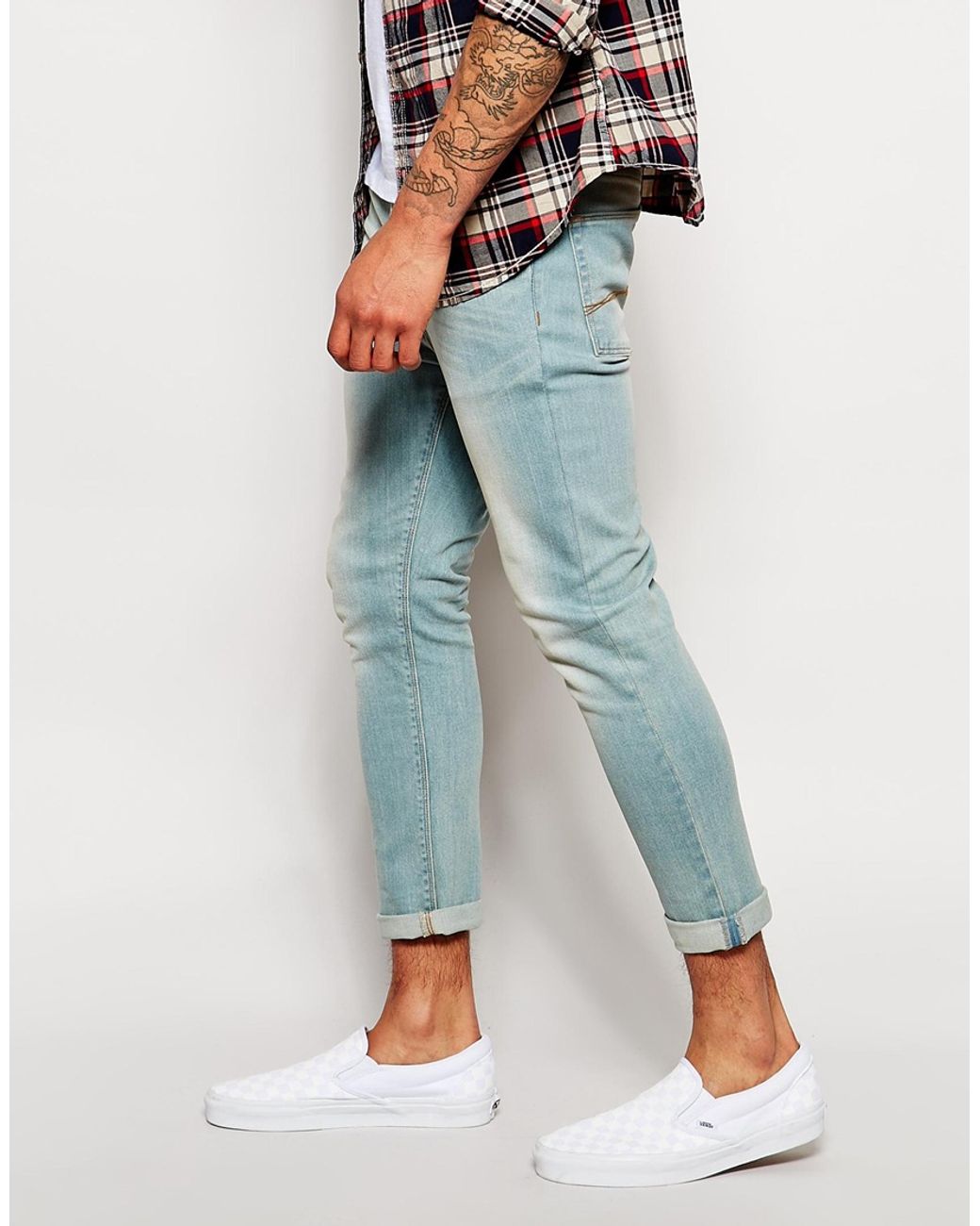 ASOS Super Skinny Jeans Ankle Grazer In 