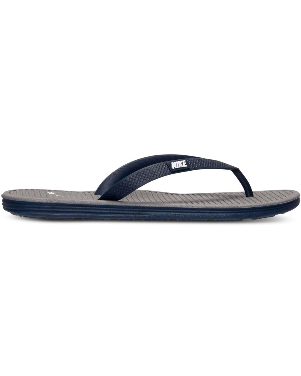 Nike Men's Solarsoft Thong Ii Sandals From Finish Line in Midnight  Navy/Cool Grey/w (Blue) for Men | Lyst