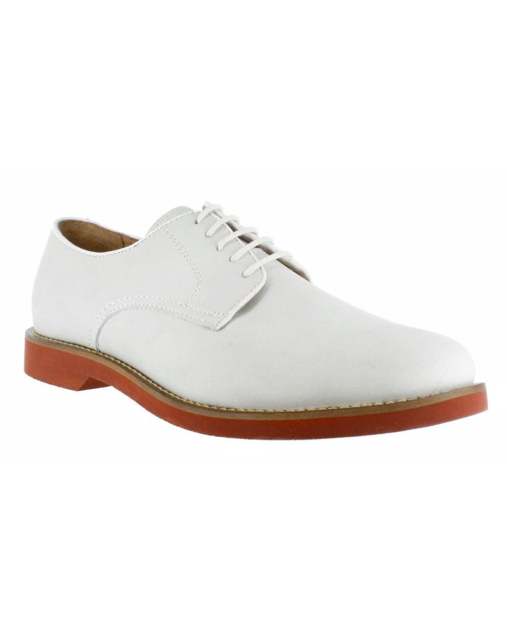 G.H. Bass & Co. Suede Buckingham Signature Buck Oxfords in White for Men |  Lyst