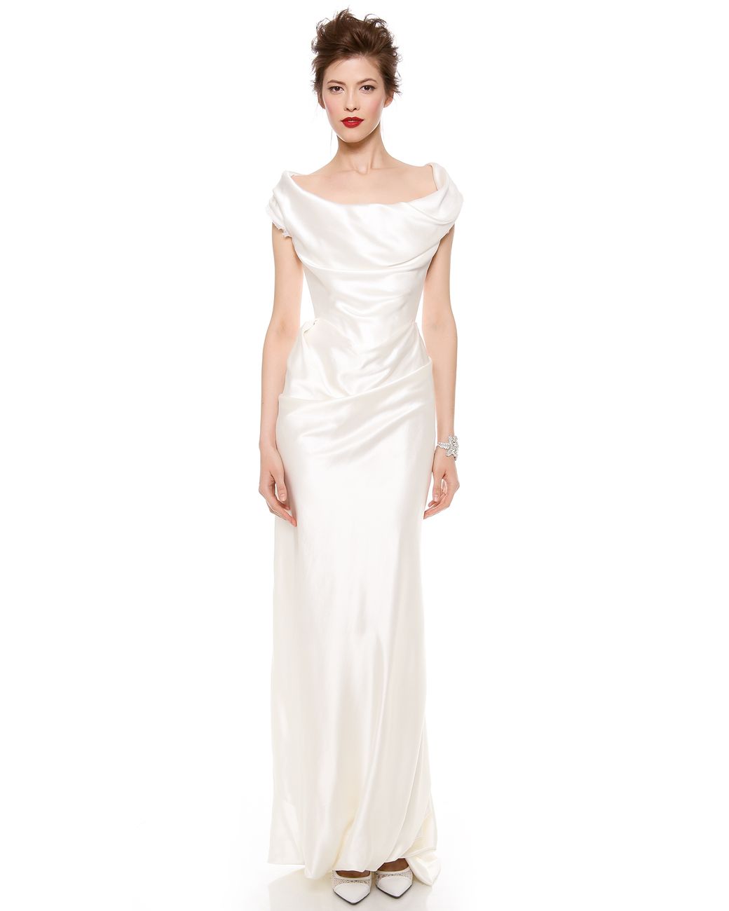 Vivienne Westwood Peace Cocotte Gown in White | Lyst