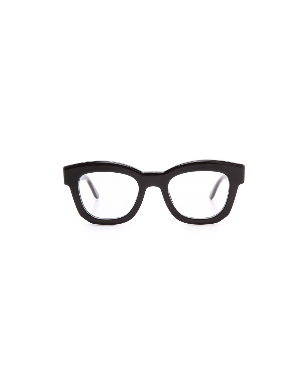 Stella Mccartney Thick Frame Glasses Brown In Black Lyst 