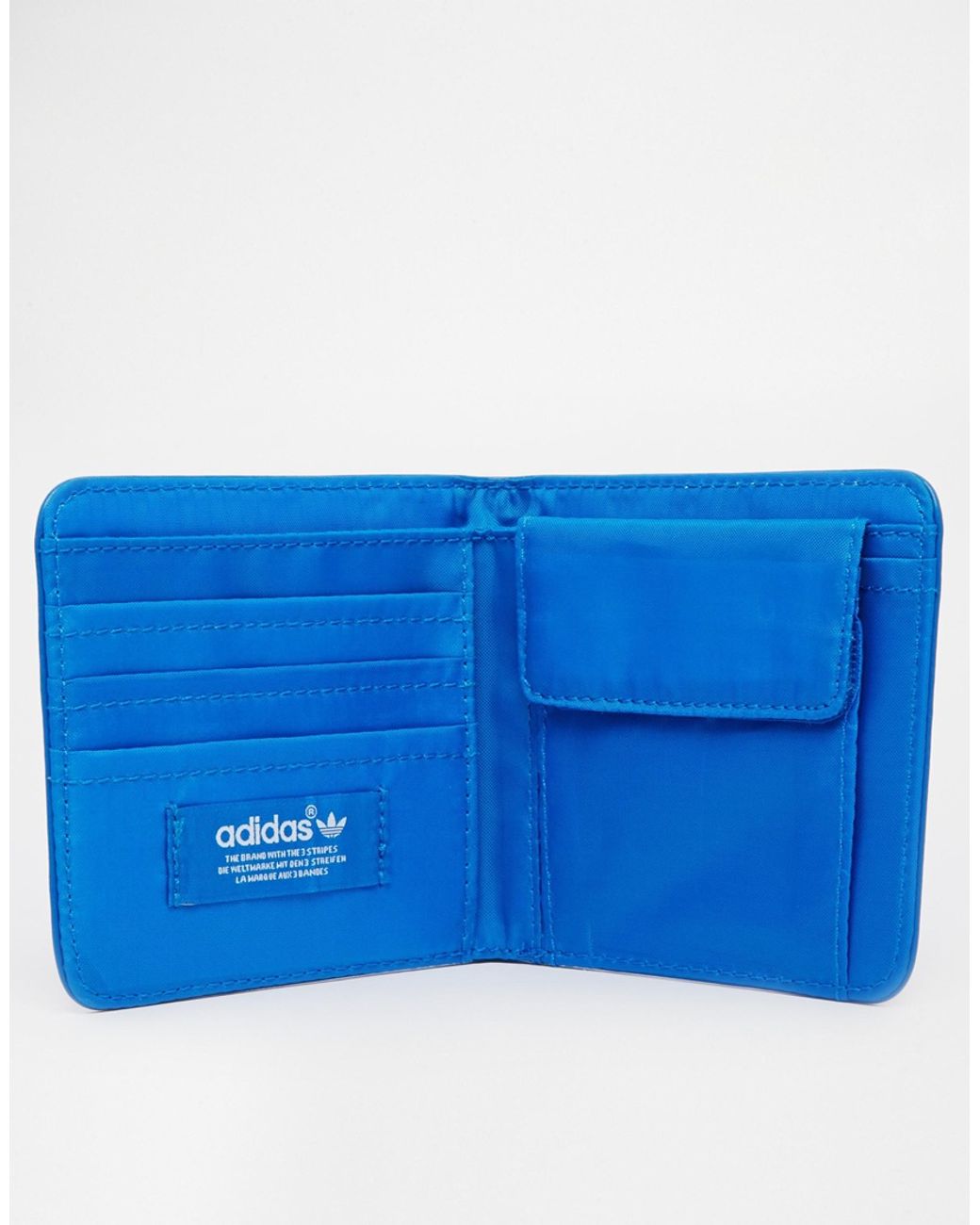 adidas Originals Classic Wallet in Blue for Men | Lyst