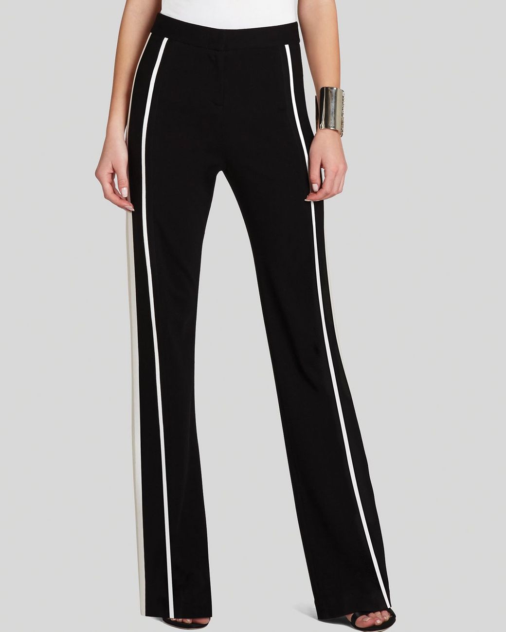 BCBGMAXAZRIA Bcbg Max Azria Pants Hawkins Stripe Wide Leg in