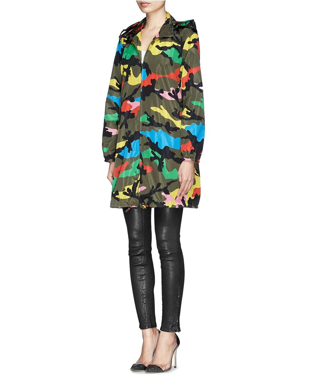 Valentino Rainbow Camouflage Print 