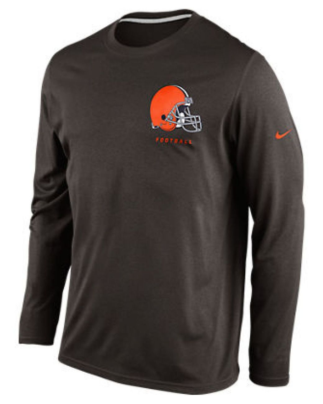 Nike Men'S Long-Sleeve Cleveland Browns Dri-Fit T-Shirt for Men | Lyst
