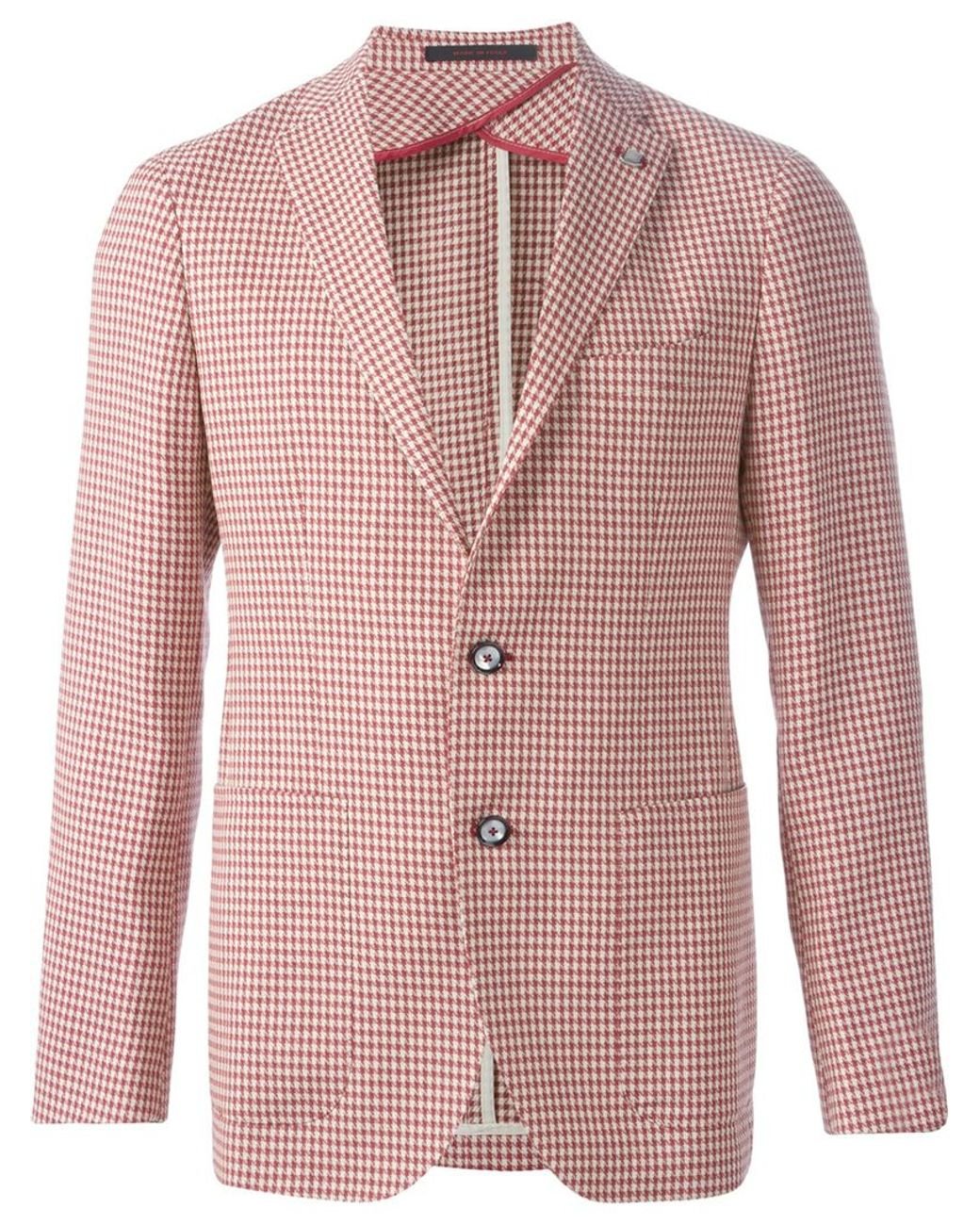 ジャケット・アウター Tagliatore HoundsTooth Tweed ChesterCoat Tagliatore HoundsTooth Tweed ChesterCoat（Tagliatore
