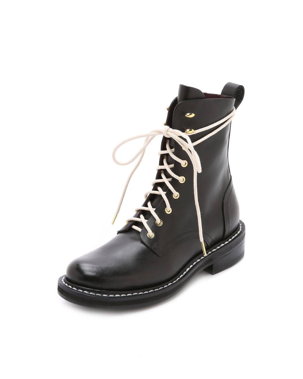 Rag & Bone Emil Combat Boots - Black | Lyst Canada