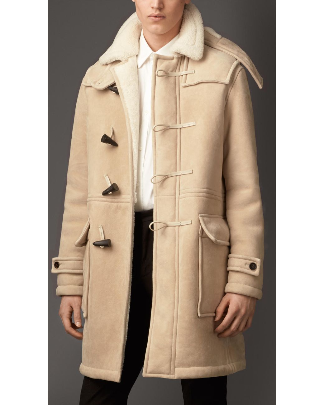 Burberry duffle coat men deals