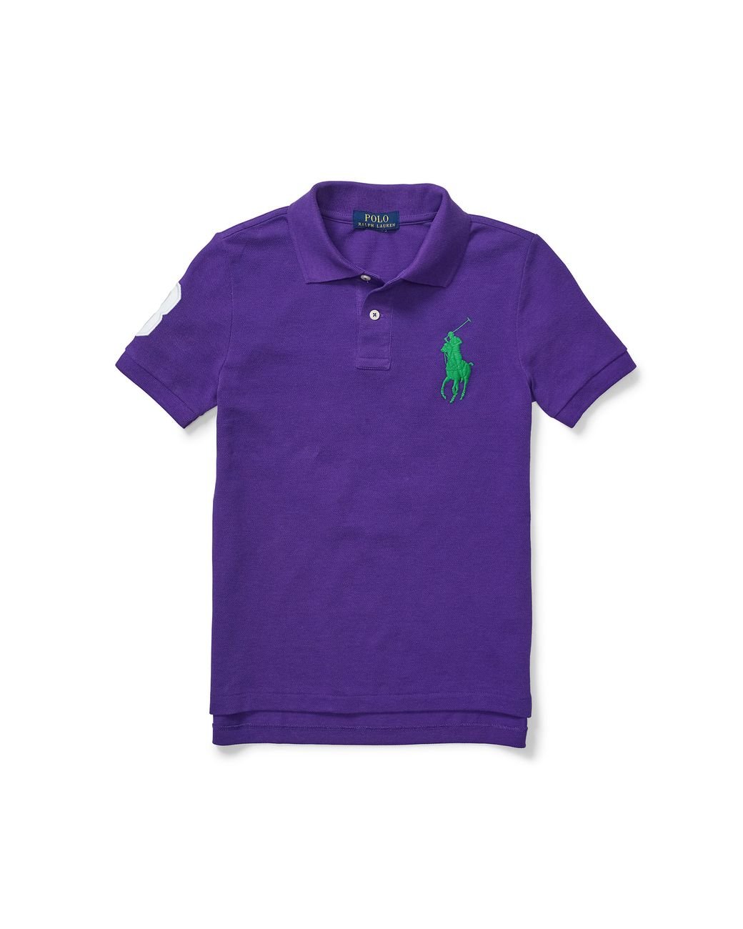 Ralph Lauren Big Pony Cotton Polo Shirt in Purple for Men | Lyst