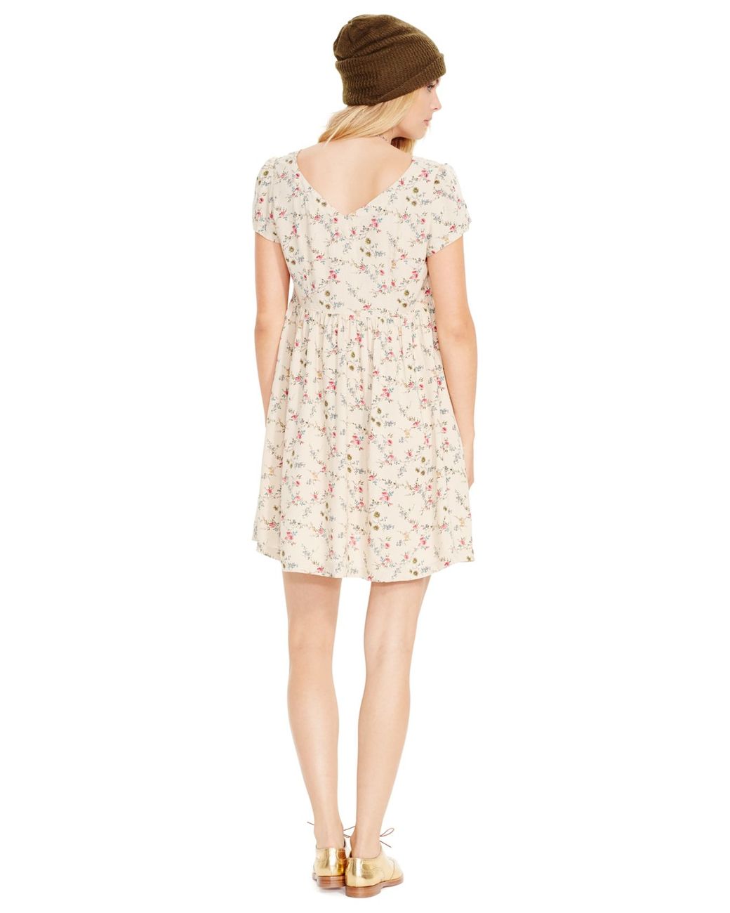 Denim & Supply Ralph Lauren Floral-print Button-front Dress | Lyst