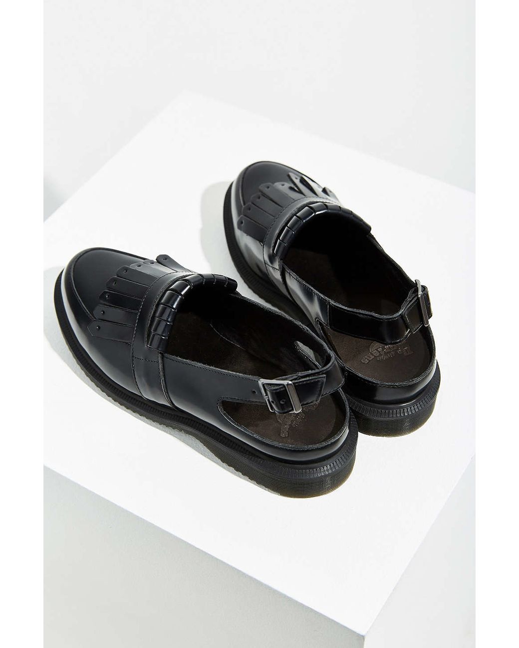 Dr. Martens Valentine Slingback Loafer in Black | Lyst