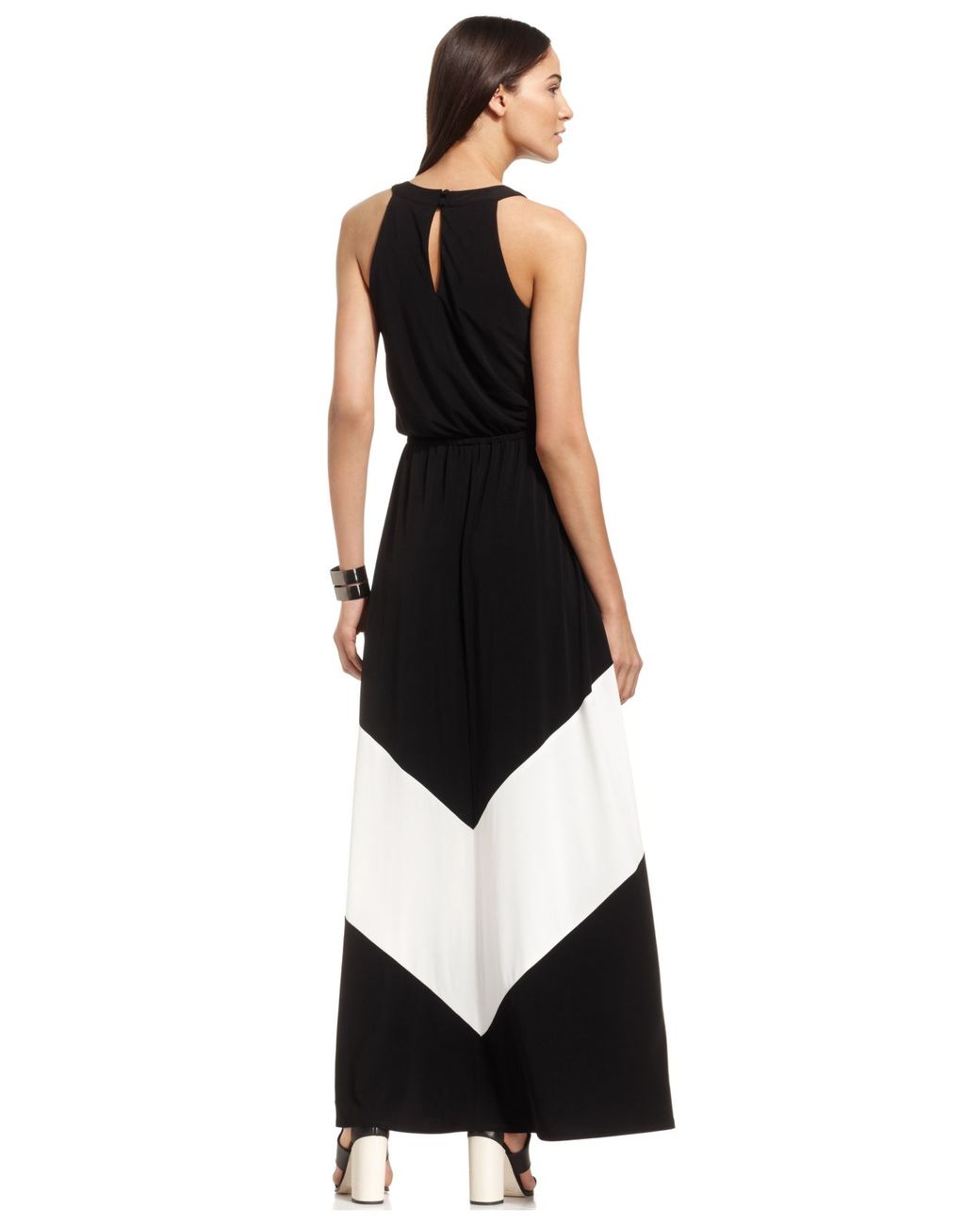 Vince camuto color block dress clearance