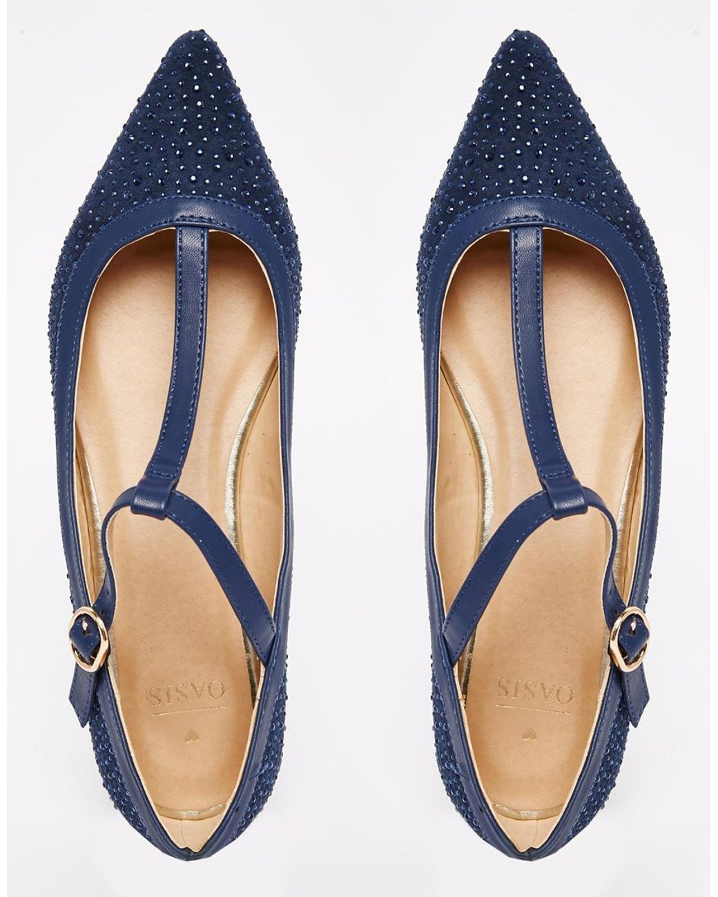 T bar flat shoes top