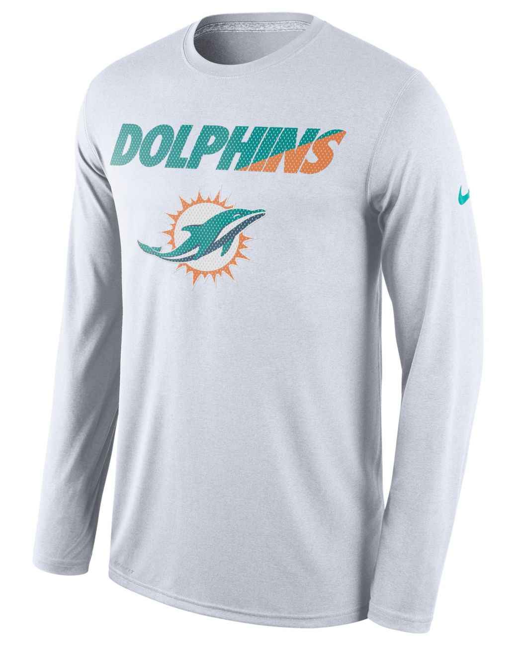 long sleeve dolphins shirt