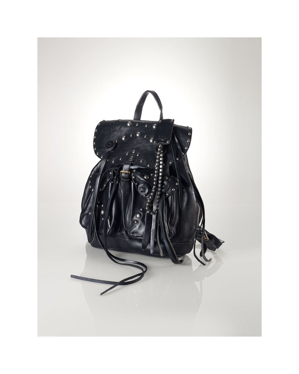 Ralph lauren deals black backpack