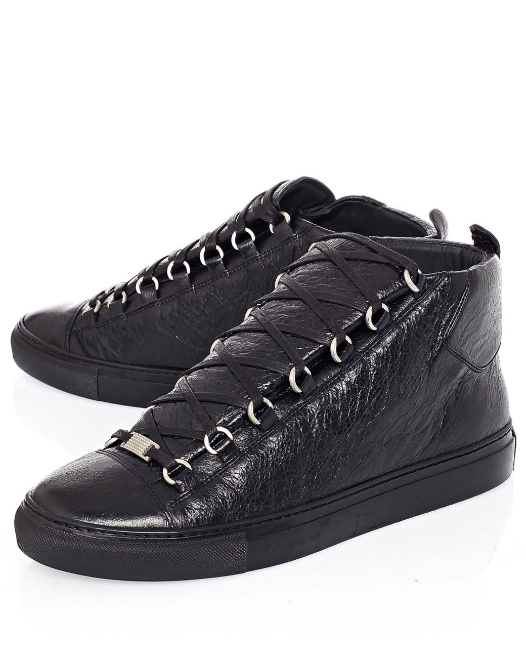 Balenciaga leather trainers cheap