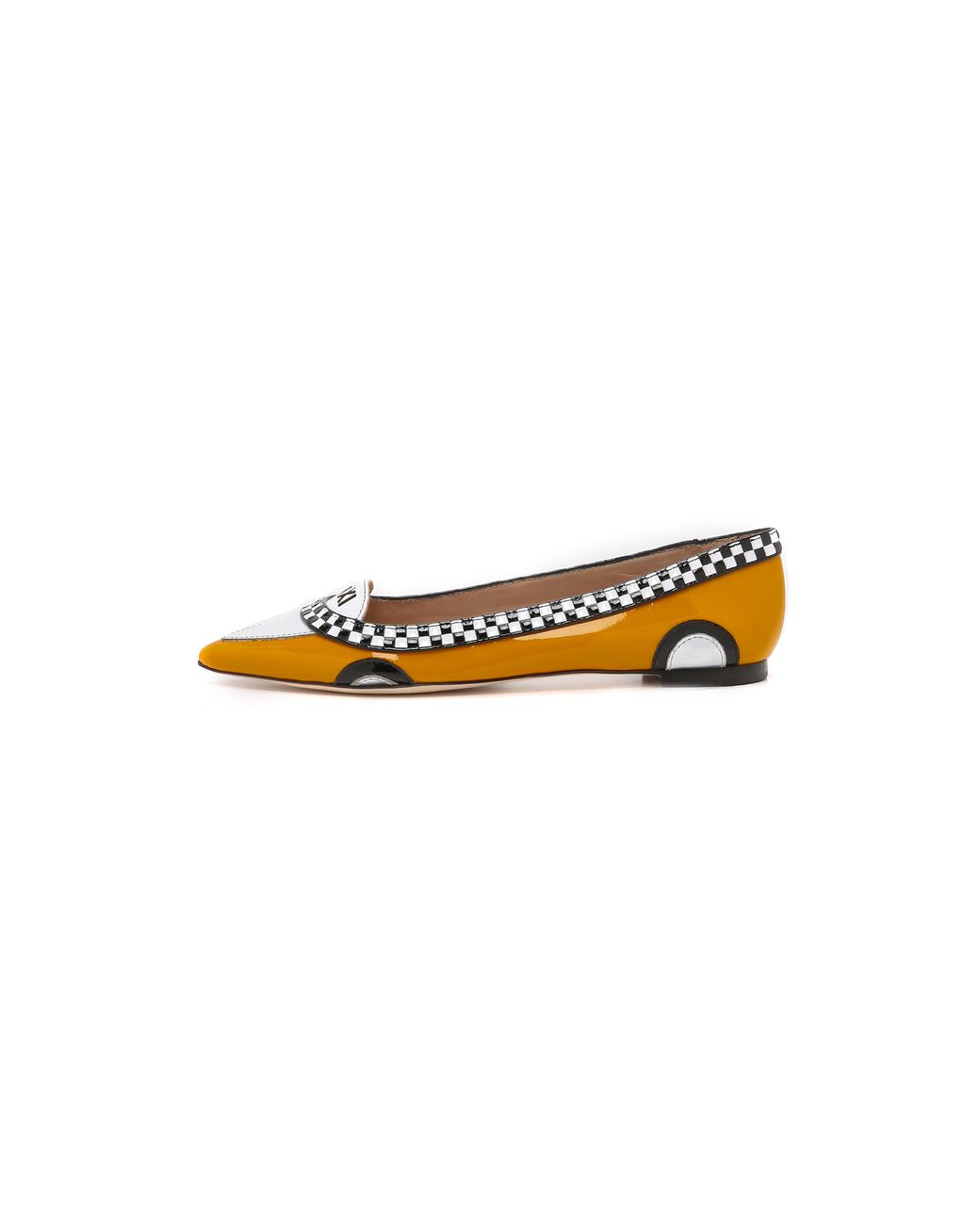 Kate Spade Go Taxi Flats in Yellow | Lyst