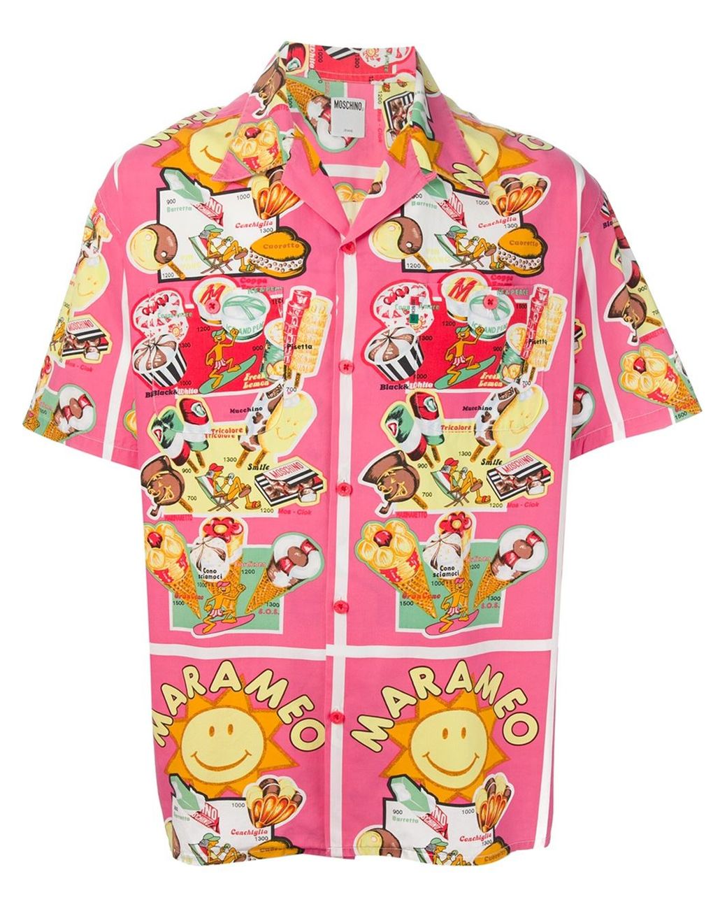 Moschino Ice Cream Print Shirt in Pink for Men | Lyst