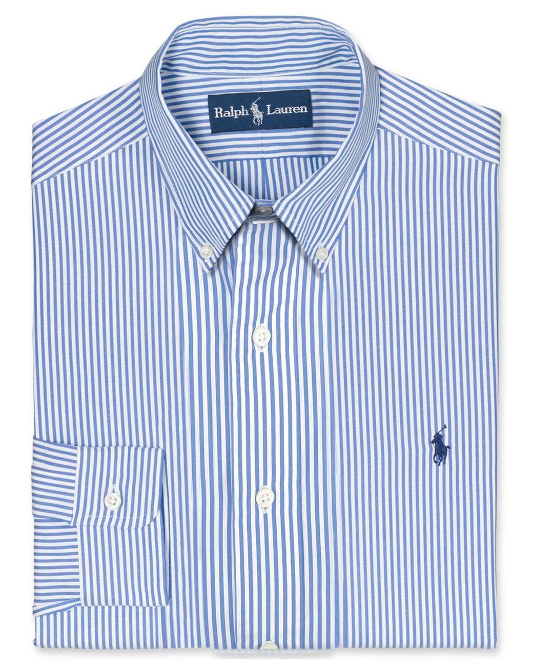 Polo Ralph Lauren Blake Stripe Broadcloth Dress Shirt in Blue for Men ...