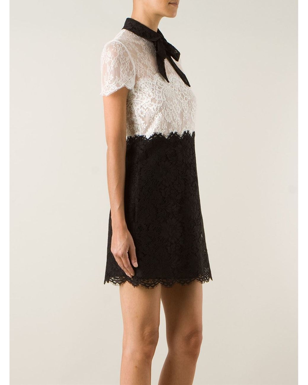 short tan lace dress SHORT BROWN LACE KNIT DRESS main image 0