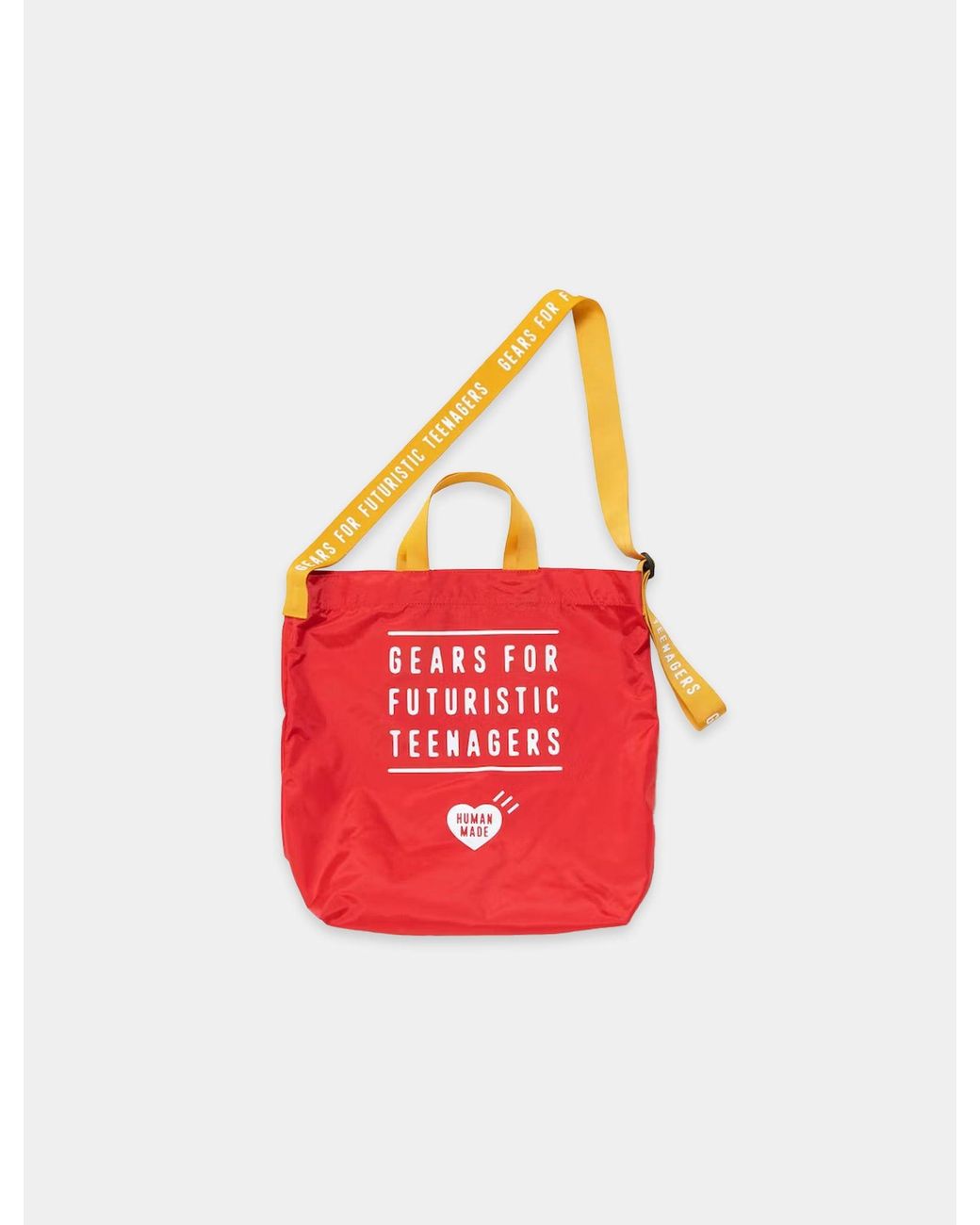 Human Made Nylon Heart 2-way Tote in Red for Men | Lyst