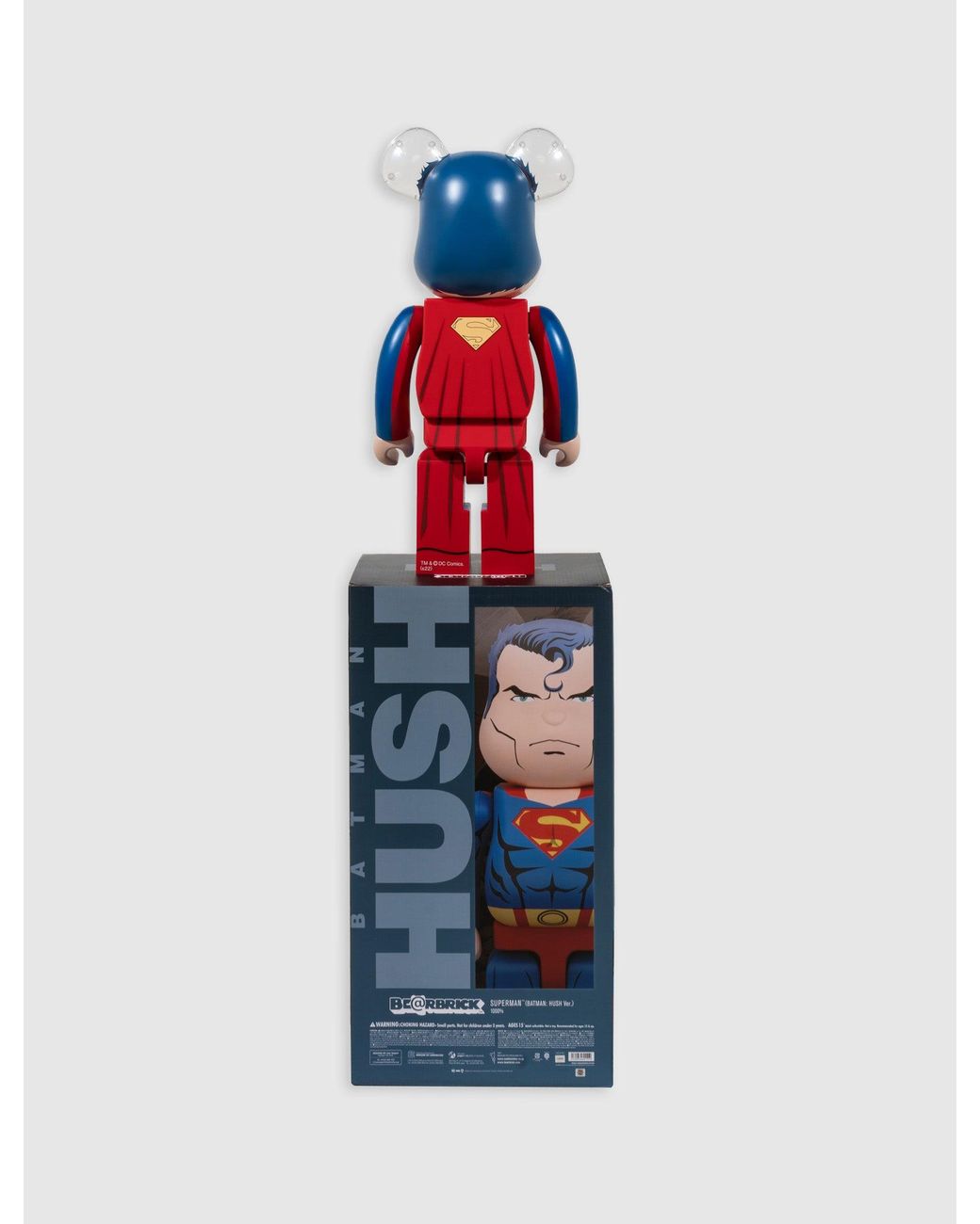 Medicom Superman (batman Hush Version) 1000% Be@rbrick in White