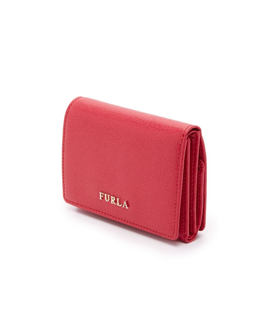 Furla Babylon Small Trifold Wallet - Ruby in Red | Lyst
