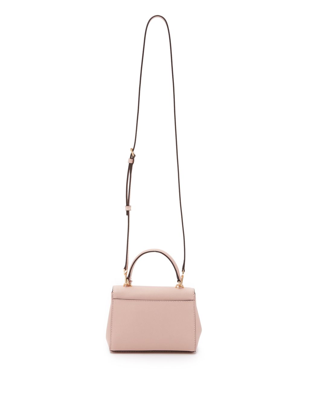 MICHAEL Michael Kors Ava Extra Small Leather Crossbody Bag in Natural