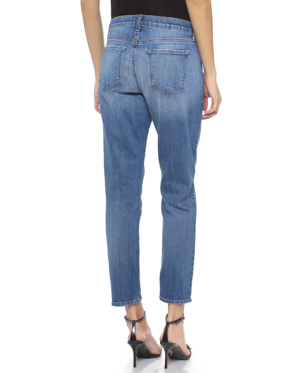 J Brand Cropped Ellis Jeans - Rival in 