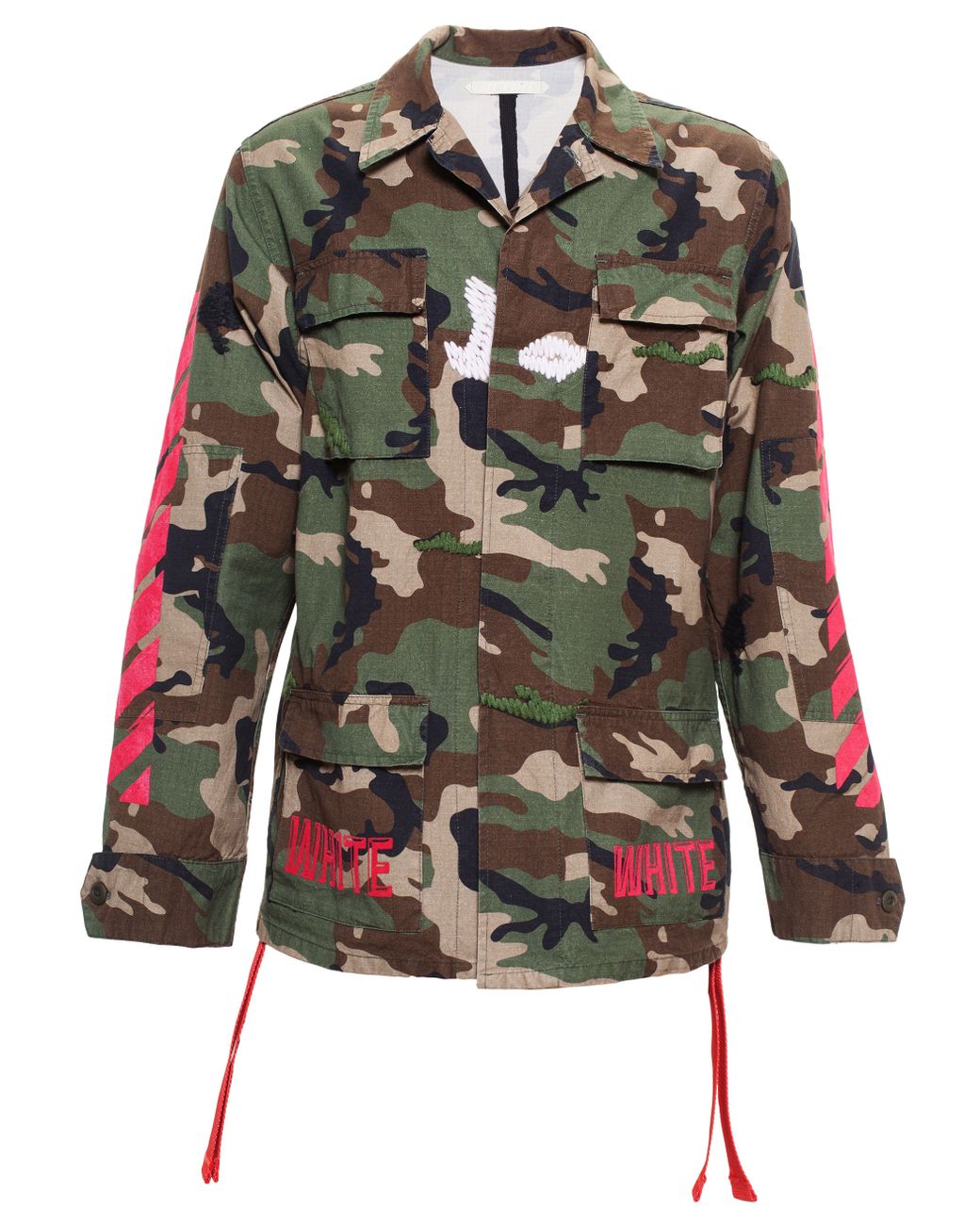 Off-White c/o Virgil Abloh Camouflage Sport Jacket in | Lyst