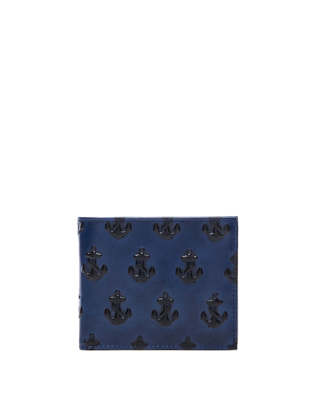 Jack Spade Embossed Anchor Bill Holder Wallet in Blue for Men Lyst