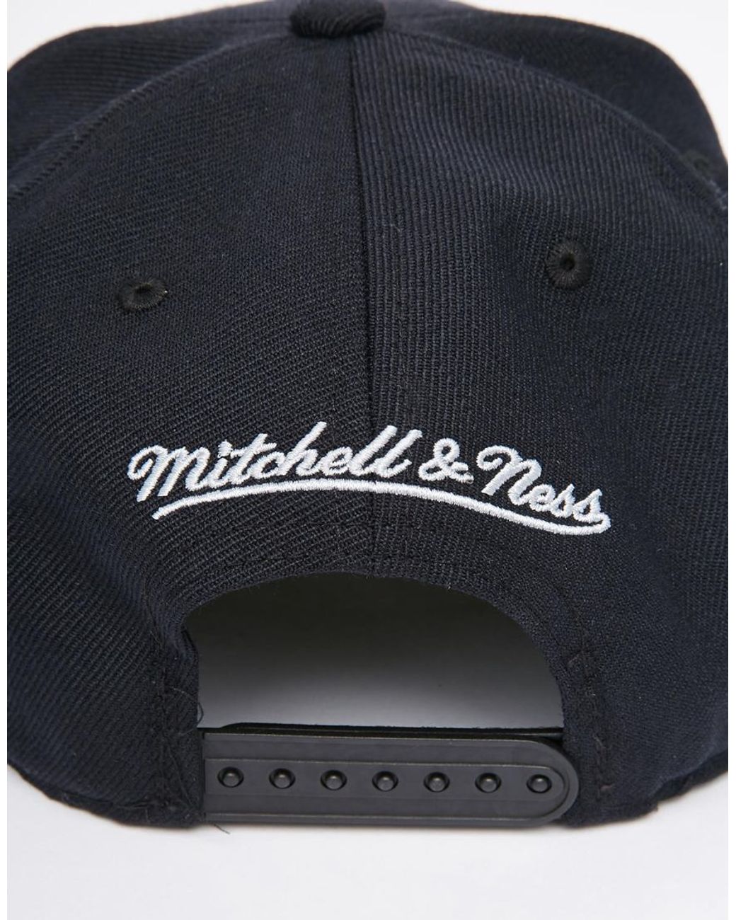 Mitchell & Ness Snapback Cap Cursive Script La Kings, $49