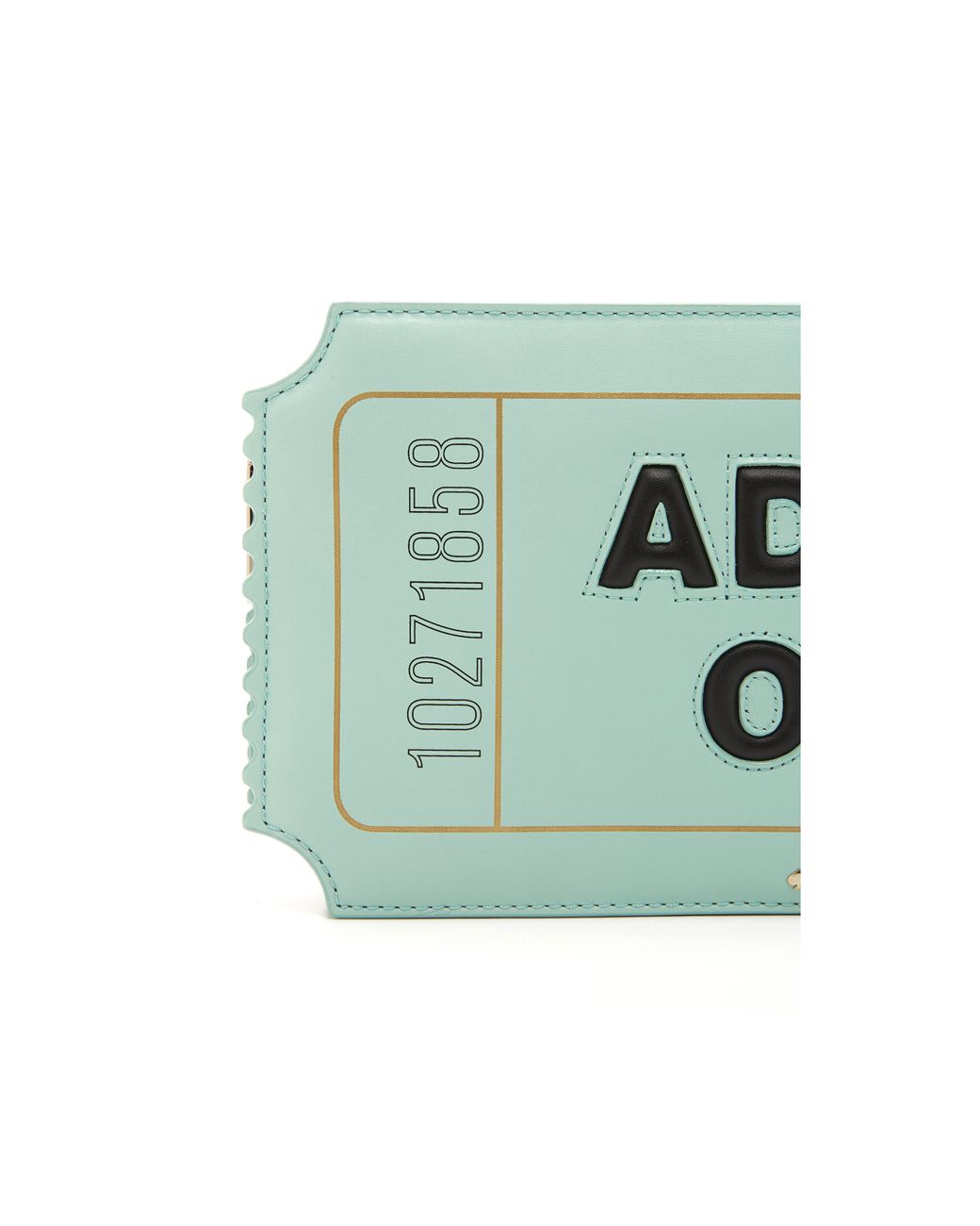 Kate Spade Admit One Clutch in Green | Lyst