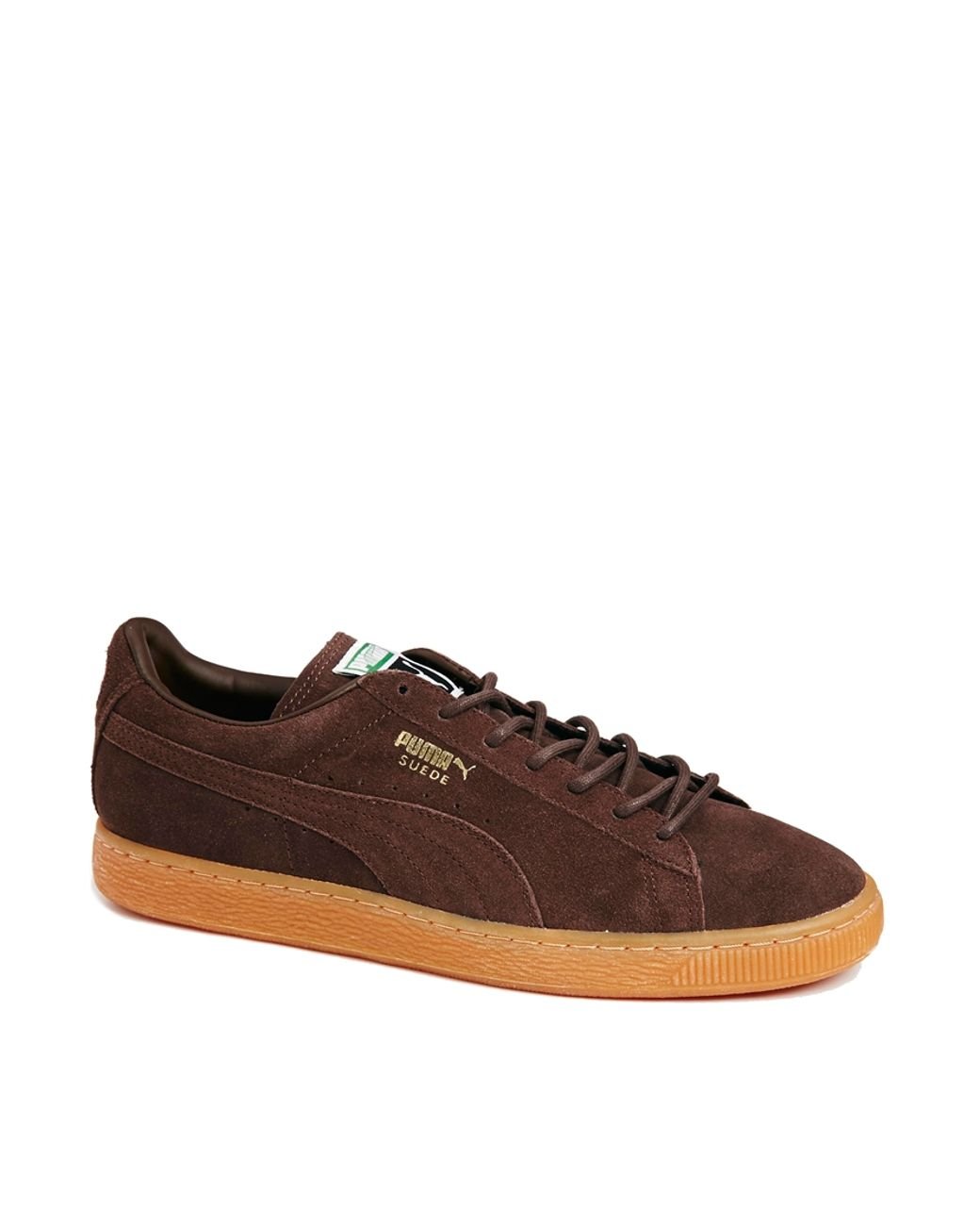 PUMA Trainers Suede Classic in Brown for Men
