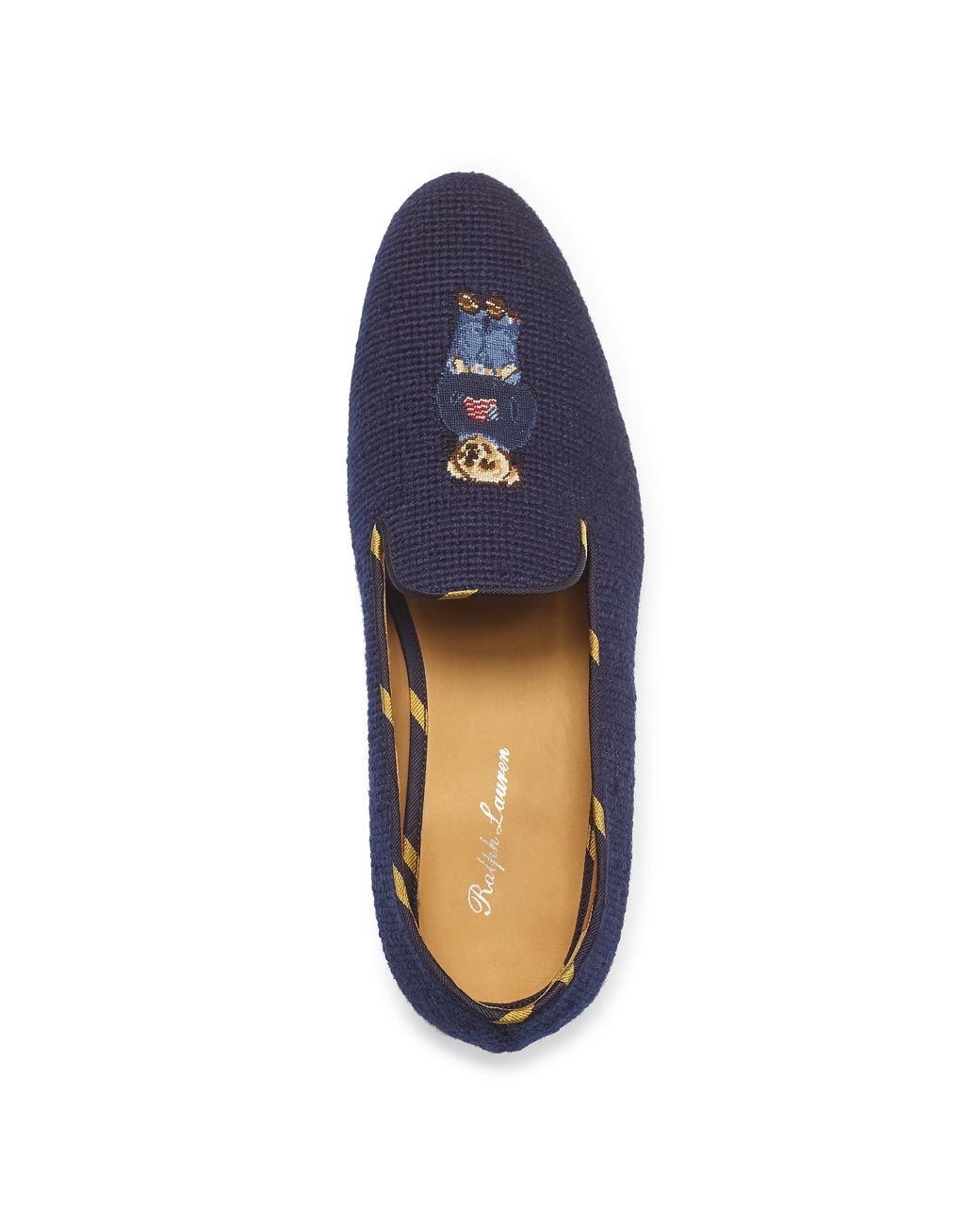 ralph lauren bear loafers