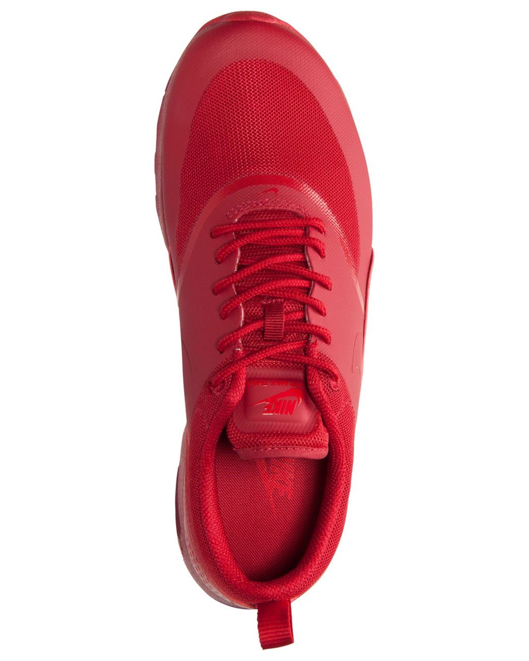 Nike Women s Air Max Thea Running Sneakers From Finish Line in Red Lyst