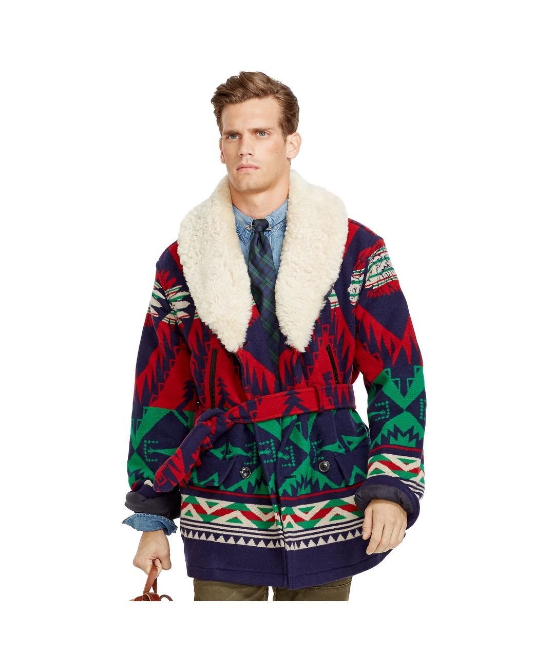 Southwestern style coats top