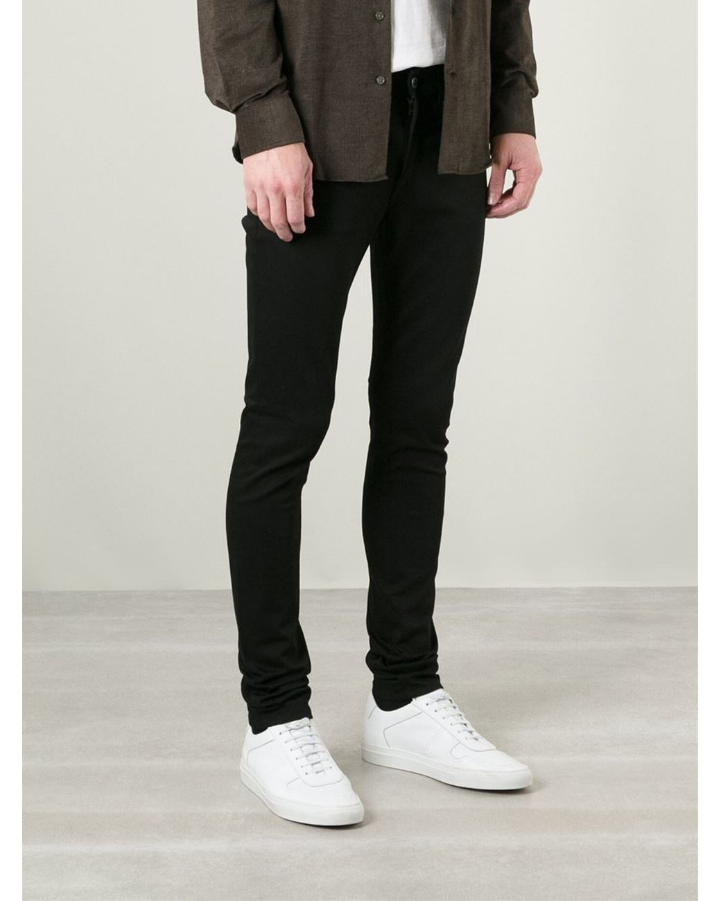 Acne Studios 'Thin' Skinny Jeans in Black for Men | Lyst