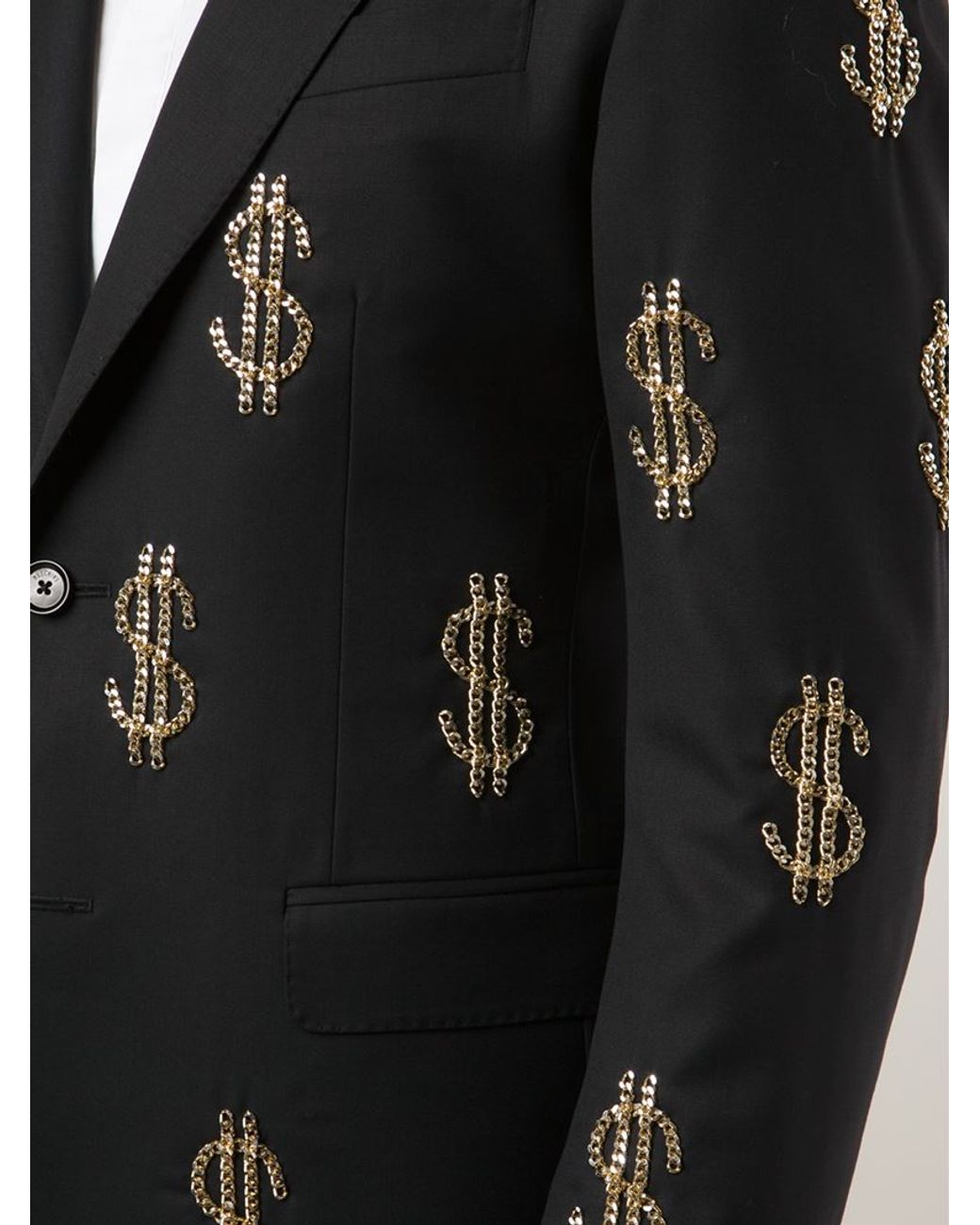 Moschino dollar sign dress hotsell