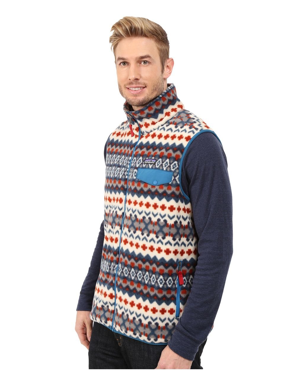 Patagonia synchilla snap t vest on sale