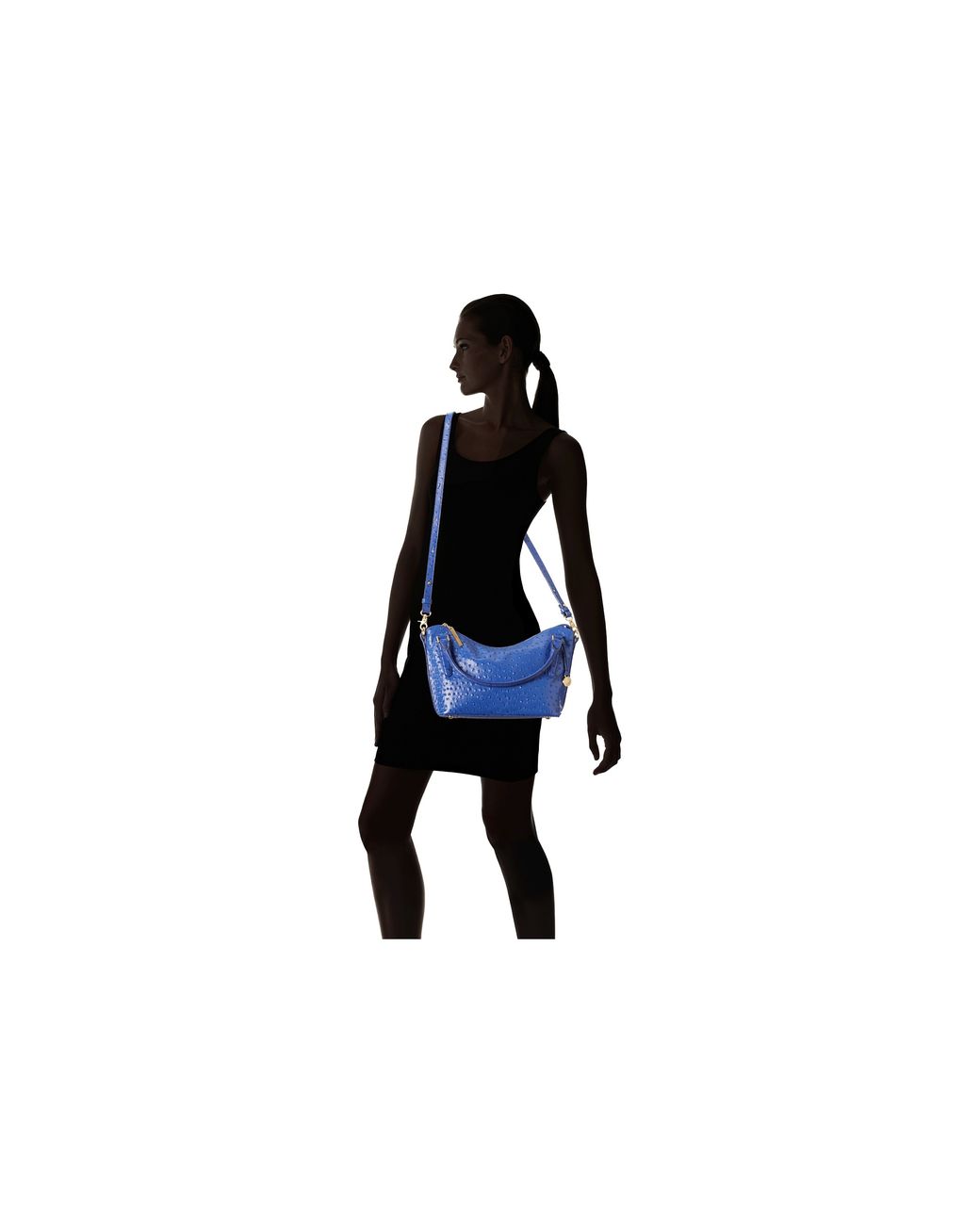 Brahmin Normandy Small Norah in Blue Lyst