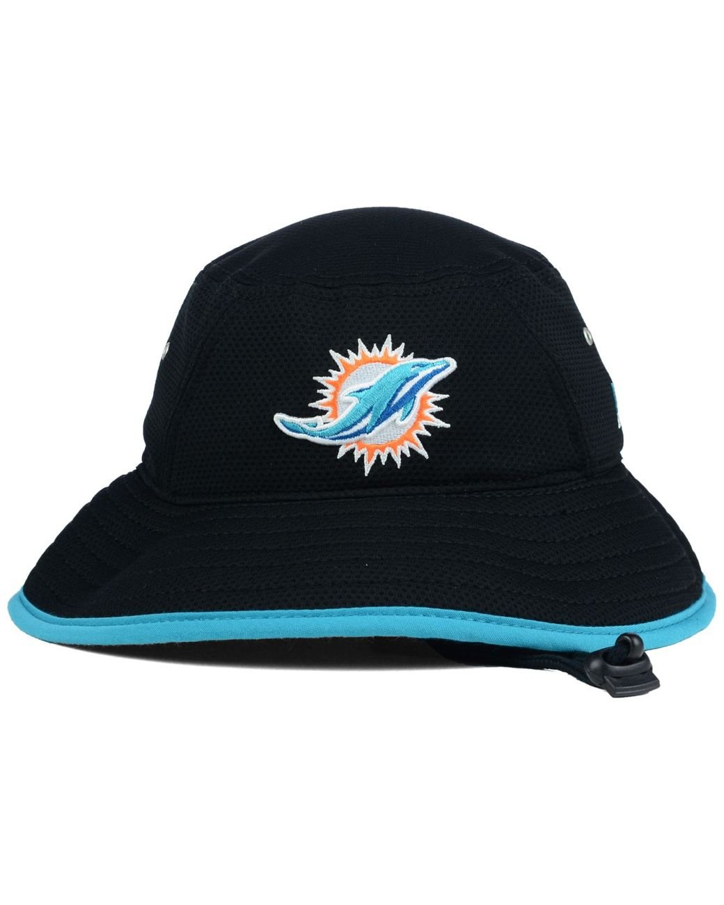 KTZ Miami Dolphins Training Bucket Hat in Black for Men | Lyst